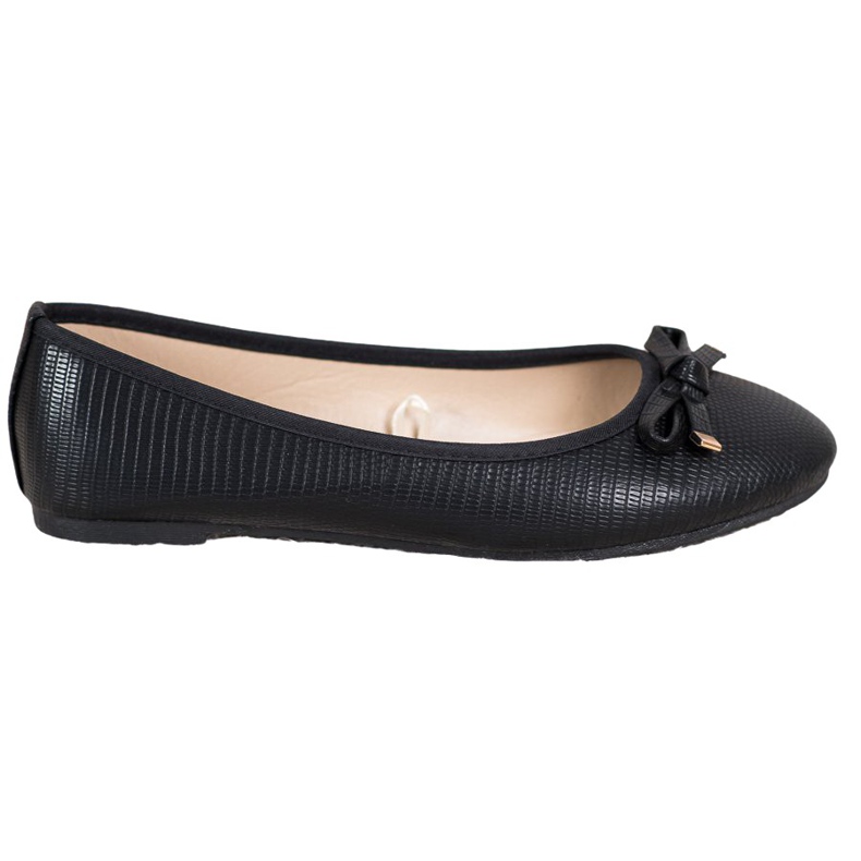 SHELOVET Balerini casual negru
