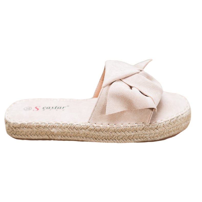 Seastar Espadrile din piele de căprioară bej Seastar Espadrile din piele de căprioară bej