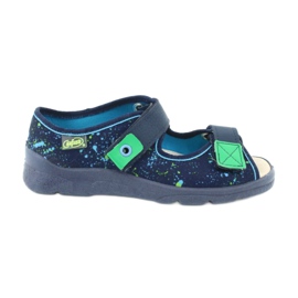 Încălțăminte pentru copii Befado 869Y142 albastru marin multicolor verde