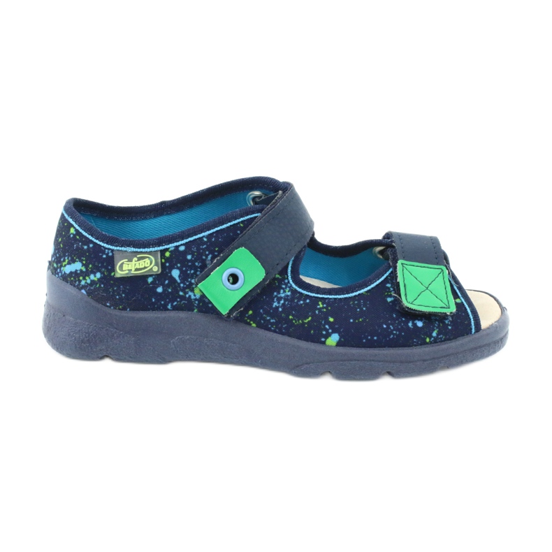 Încălțăminte pentru copii Befado 869Y142 albastru marin multicolor verde