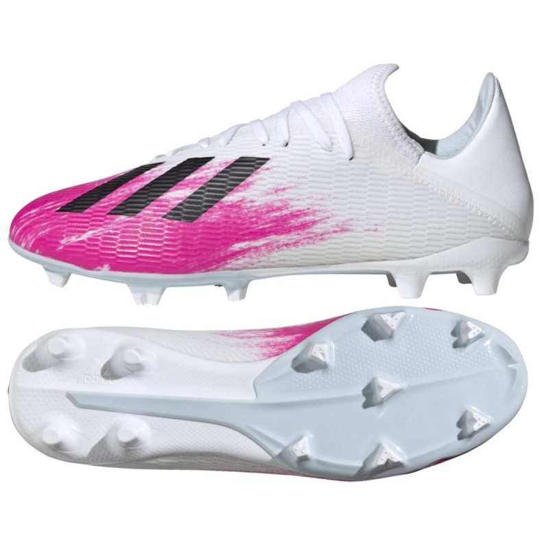 Ghete de fotbal Adidas X 19.3 Fg M EG7132 roșu alb