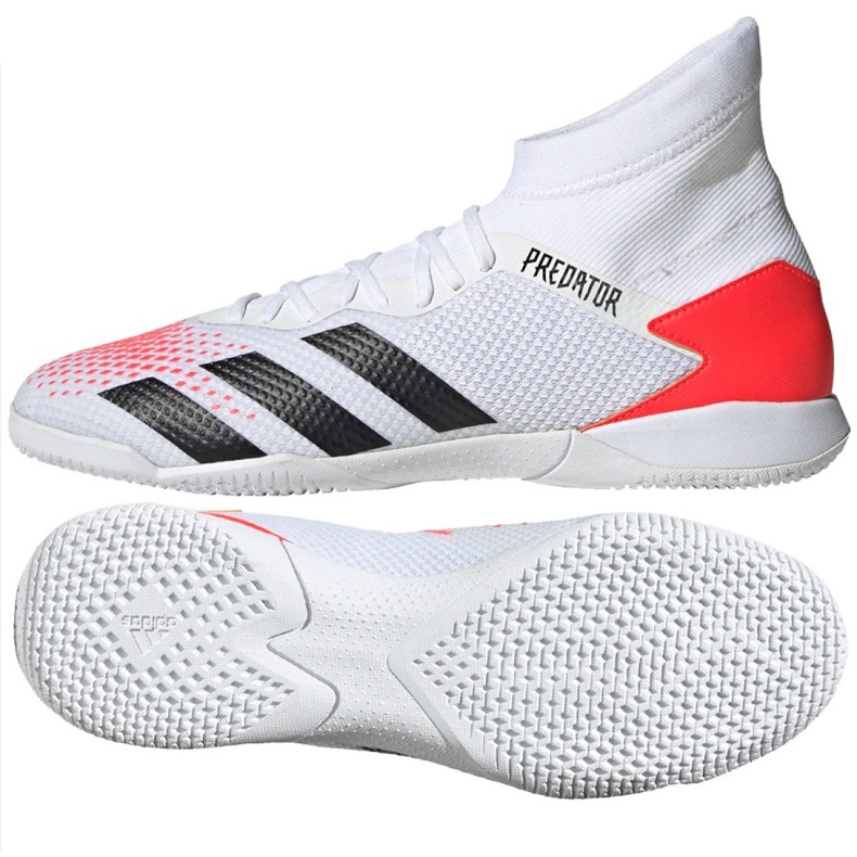 Încălțăminte de interior adidas Predator 20.3 In M EG0916 roșu alb