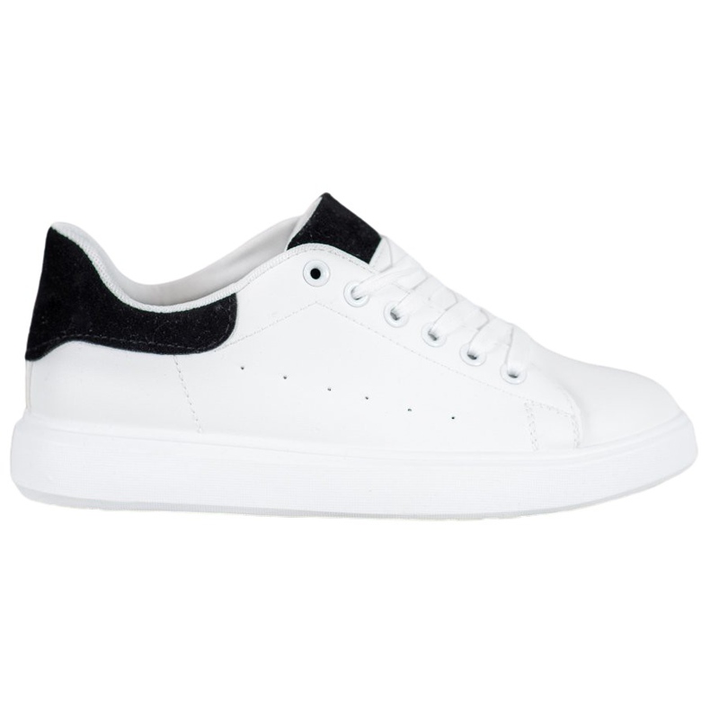 SHELOVET Pantofi sport casual alb negru