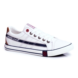 Tenisi bărbați Cross Jeans White FF1R4042C alb