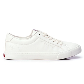 Tenisi bărbați Cross Jeans White FF1R4035C alb Tenisi bărbați Cross Jeans White FF1R4035C alb