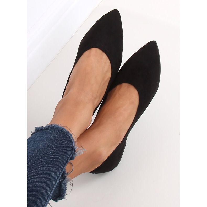 Balerini pentru femei negri NK19P Negru