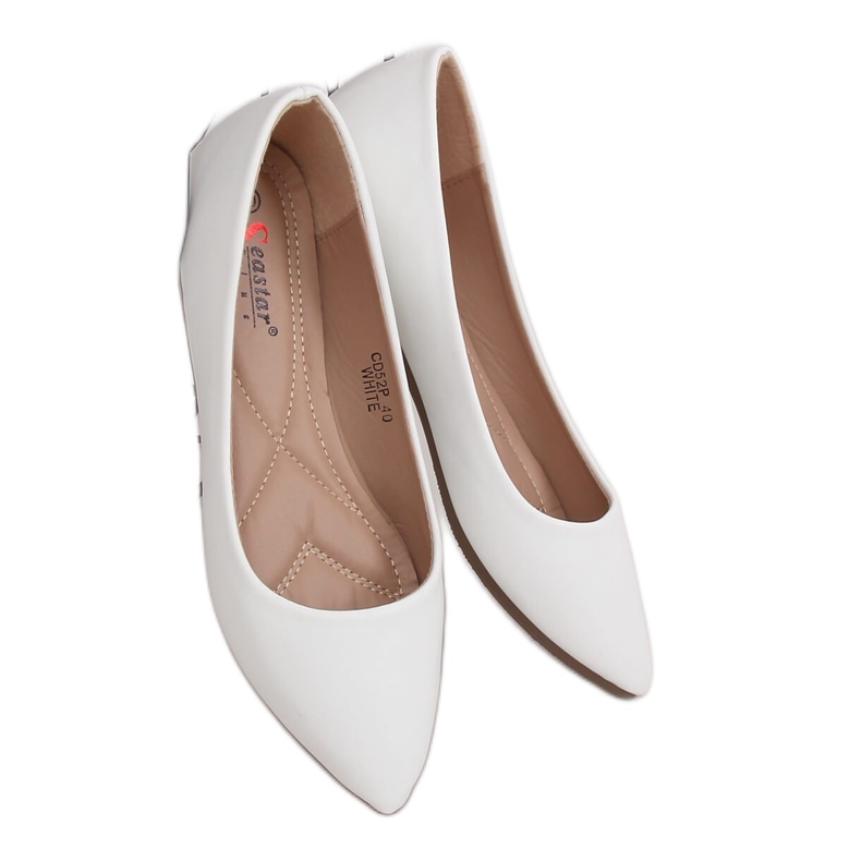 Balerini degetele albe migdale CD52P Alb Balerini degetele albe migdale CD52P Alb