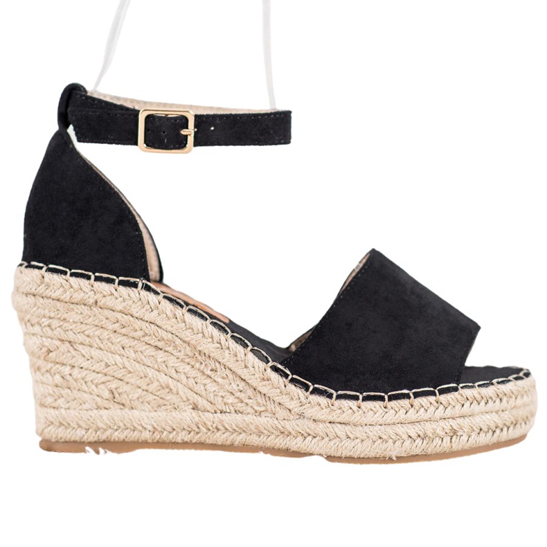 Seastar Sandale Pe Pană De Paie negru Seastar Sandale Pe Pană De Paie negru