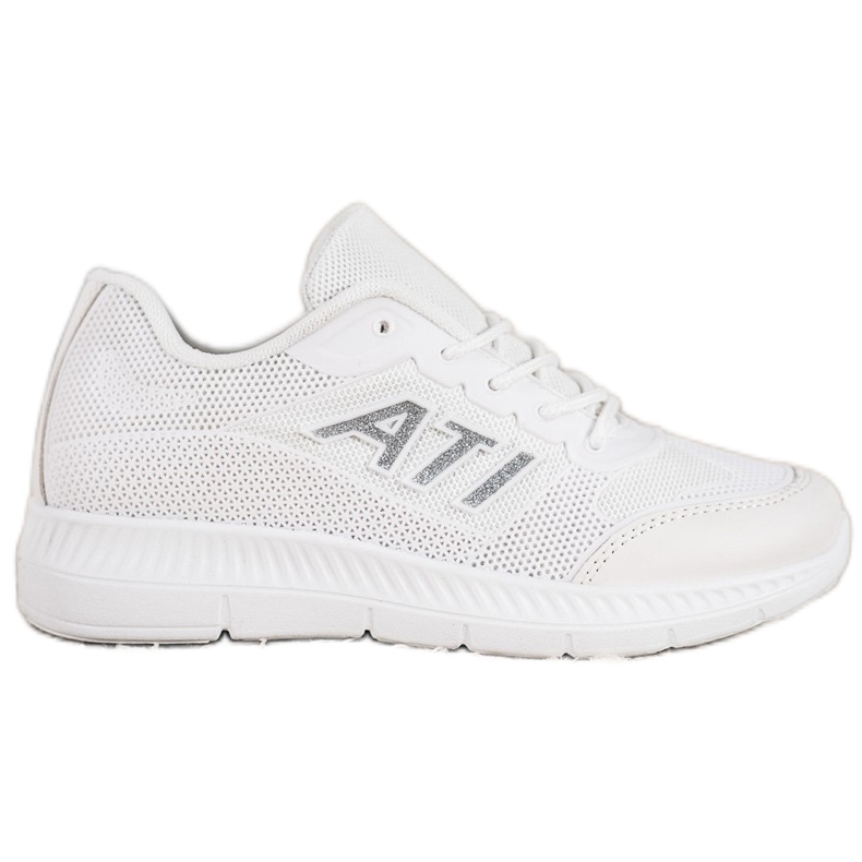 SHELOVET Încălțăminte confortabilă cu plasă alb gri