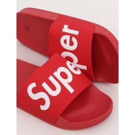 Roșu Papuci roșii pentru femei CK110 Roșu roşu