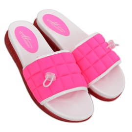 Papuci de damă fucsia G-338 Fushia roz
