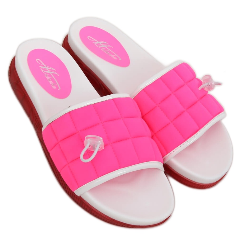 Papuci de damă fucsia G-338 Fushia roz