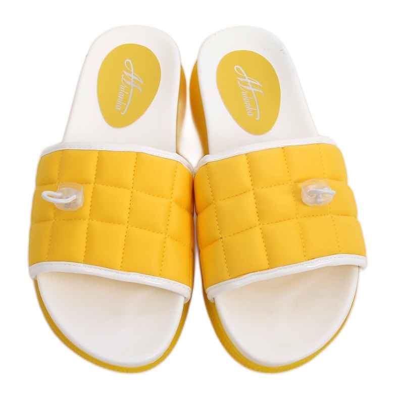 Papuci galbeni pentru femei G-338 Galbeni