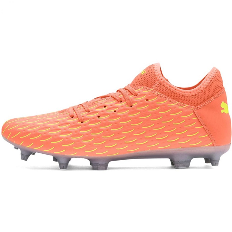 Ghete de fotbal Puma Future M 5.4 Osg Fg Ag 105941 01 roșu portocale Ghete de fotbal Puma Future M 5.4 Osg Fg Ag 105941 01 roșu portocale