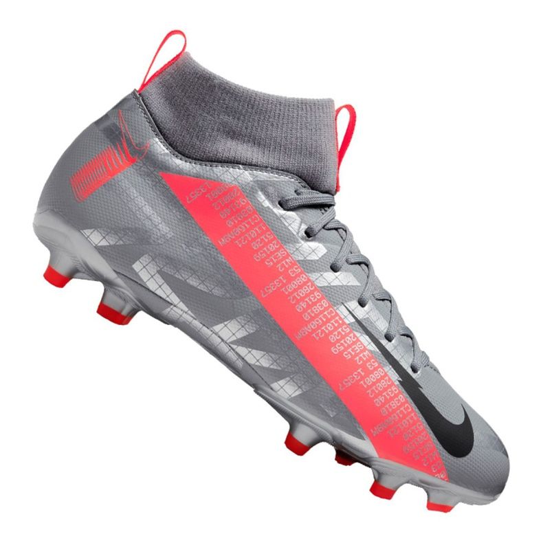 Pantofi de fotbal Nike Superfly 7 Academy Mg Jr AT8120-906 multicolor argint Pantofi de fotbal Nike Superfly 7 Academy Mg Jr AT8120-906 multicolor argint