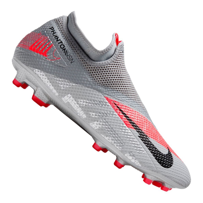 Pantofi de fotbal Nike Phantom Vsn 2 Academy Df Mg M CD4156-906 multicolor gri