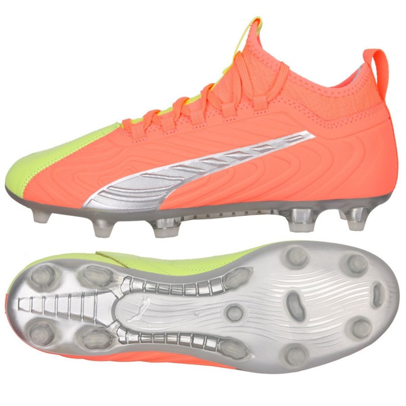 Ghete de fotbal Puma One 20.3 Osg FG / AG M 105961 01 multicolor portocale