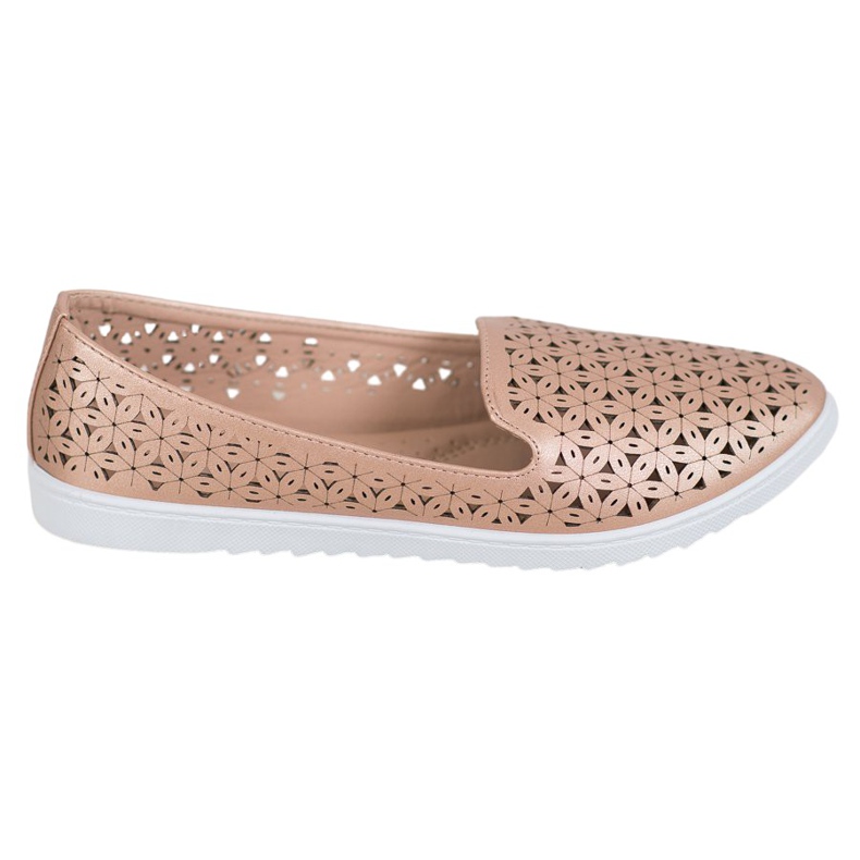 Renda Lordi ajurati confortabili galben