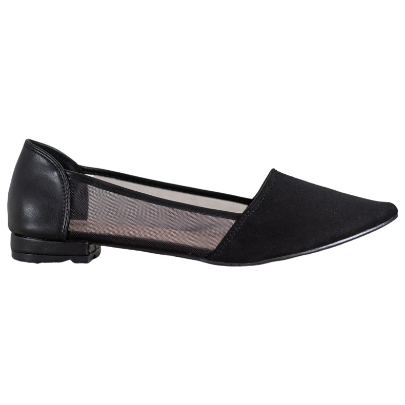 Evento Balerini negri cu plasă negru Evento Balerini negri cu plasă negru