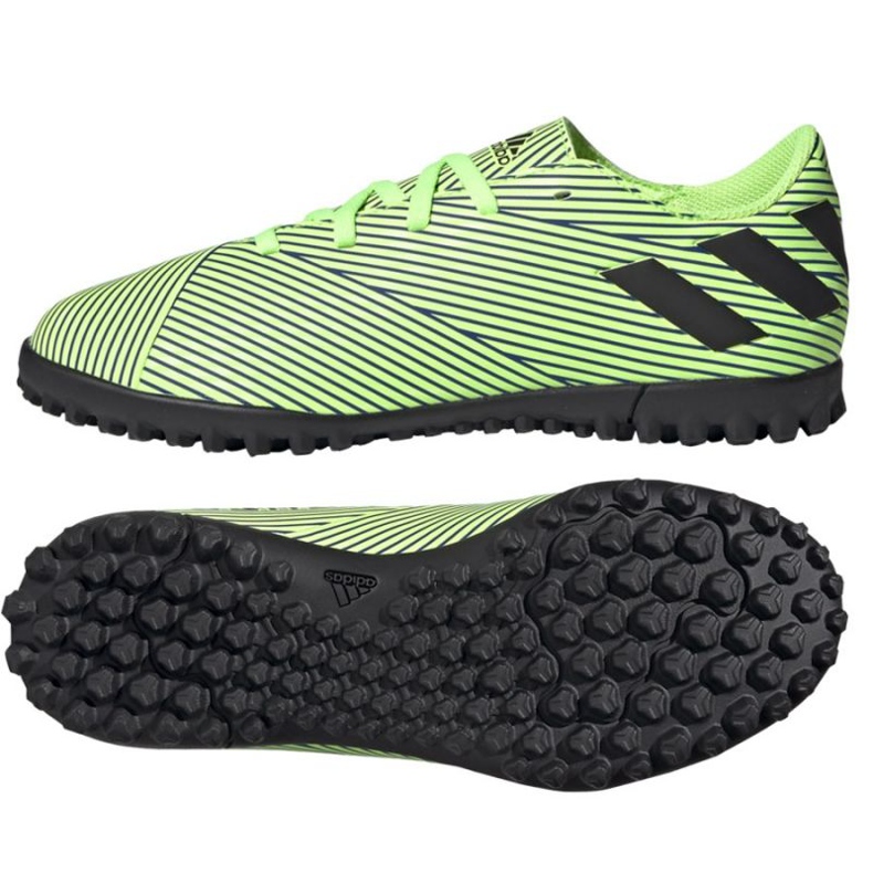 Ghete de fotbal Adidas Nemeziz 19.4 Tf Jr FV3314 multicolor verde