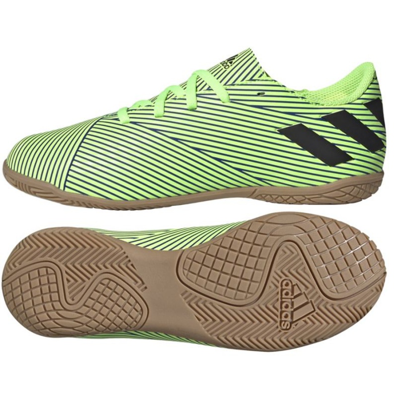 Încălțăminte de interior adidas Nemeziz 19.4 In Jr FV4012 multicolor verde