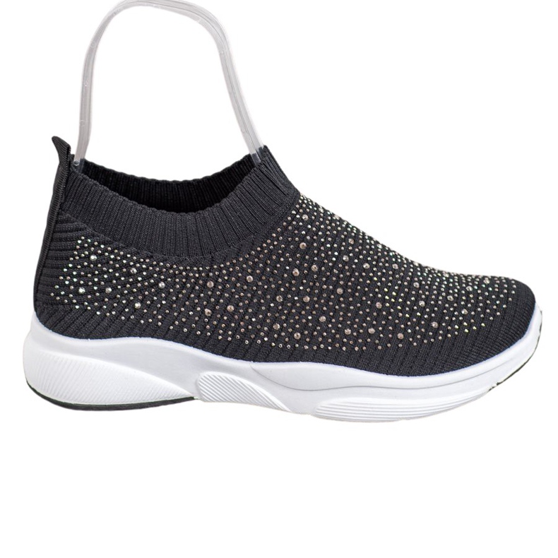 Kayla Pantofi sport cu cristale negru