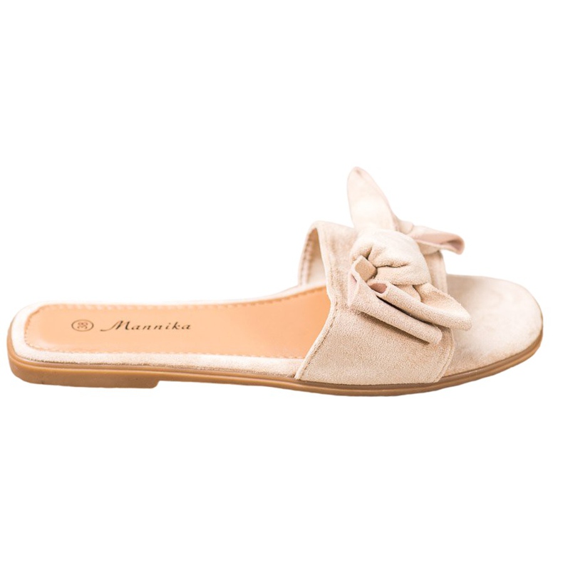 Mannika Papuci Cu Arc maro