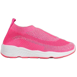 Adidași roz alunecați Adidași roz alunecați