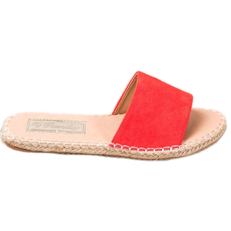 Renda Espadrile ușoare roșu Renda Espadrile ușoare roșu