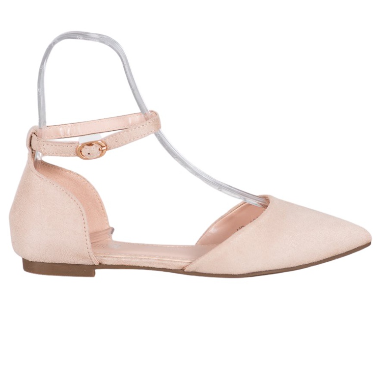 Diamantique Pompe clasice cu cataramă maro