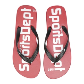 Flip-flops 4F M H4L20 KLM006 negru roșu