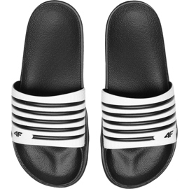 Papuci 4F W H4L20 KLD001 alb negru