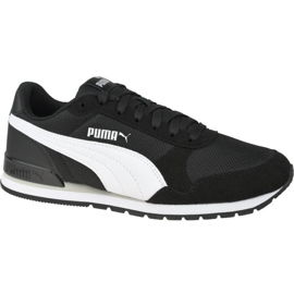 Puma St Runner v2 Mesh Jr 367135-06 alb negru