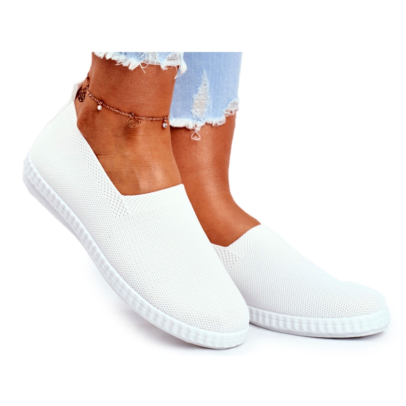 Adidași de damă Adidași alunecați Gri alb