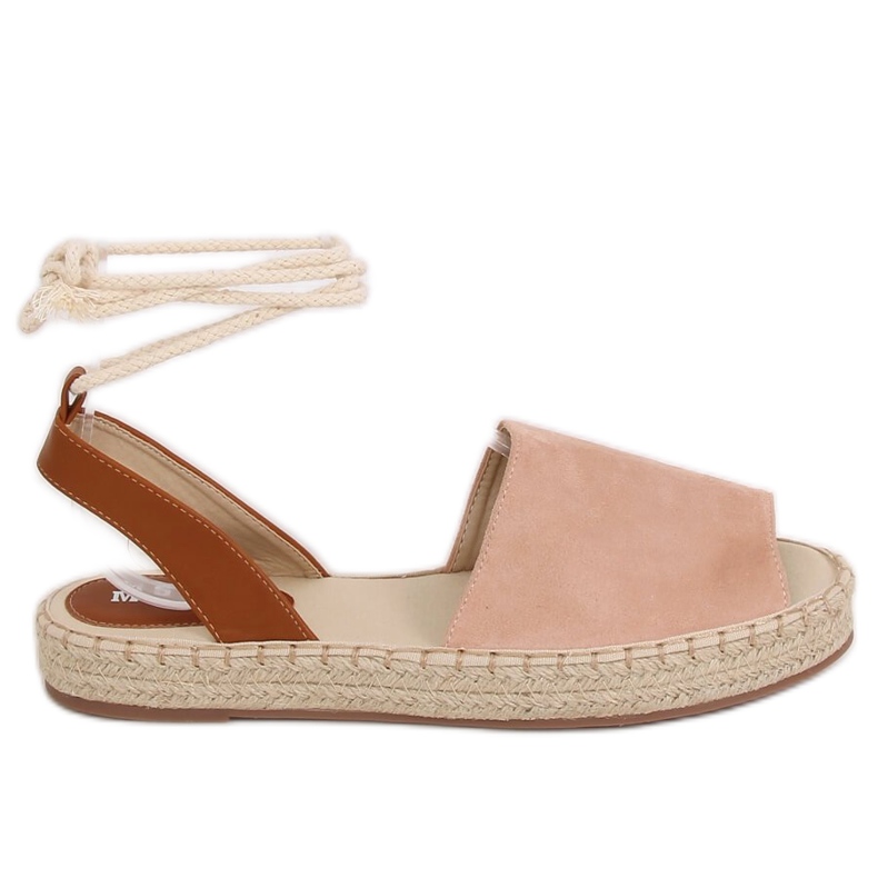 Espadrile roz pentru femei LL908 Nud Espadrile roz pentru femei LL908 Nud