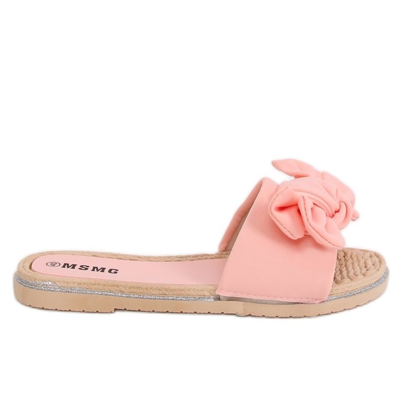 Papuci roz pentru femei roz WS9020 Roz