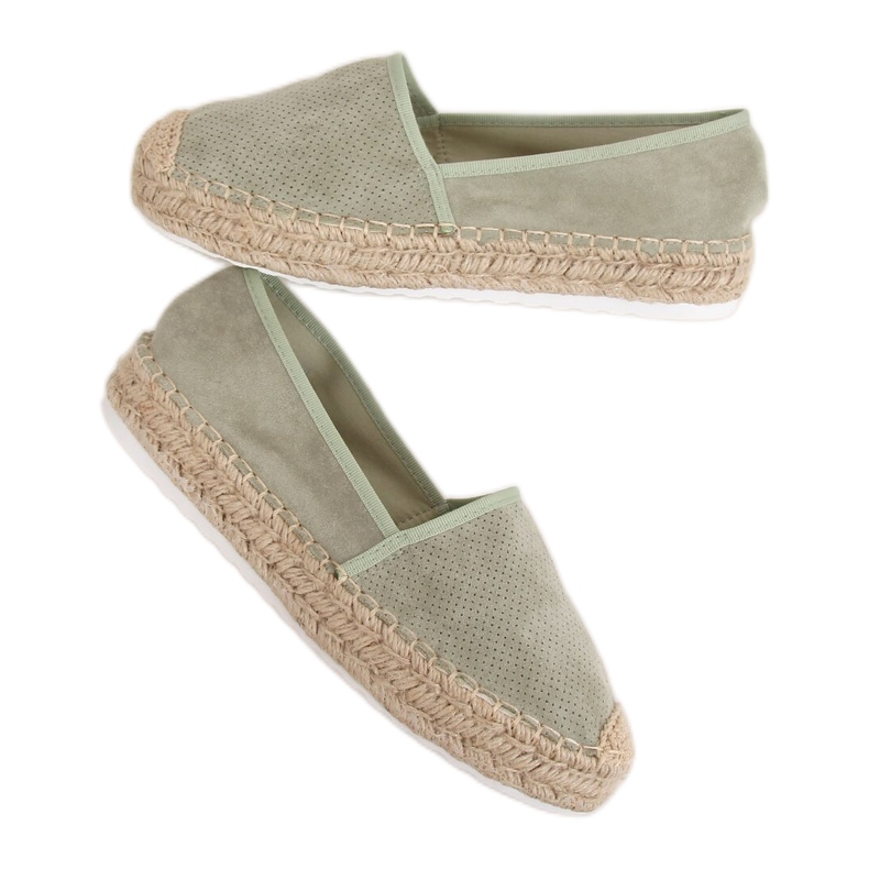 Espadrile pentru femei acvamarine JH90P Verde Espadrile pentru femei acvamarine JH90P Verde