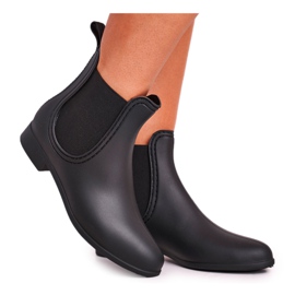 Cizme de pantofi pentru femei, negre, Matt Galoshes Answear negru Cizme de pantofi pentru femei, negre, Matt Galoshes Answear negru