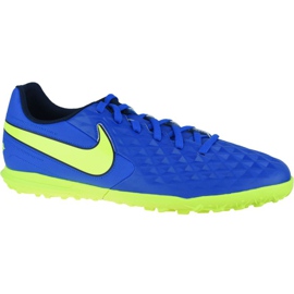 Ghete de fotbal Nike Tiempo Legend 8 Club Tf M AT6109-474 multicolor albastru Ghete de fotbal Nike Tiempo Legend 8 Club Tf M AT6109-474 multicolor albastru