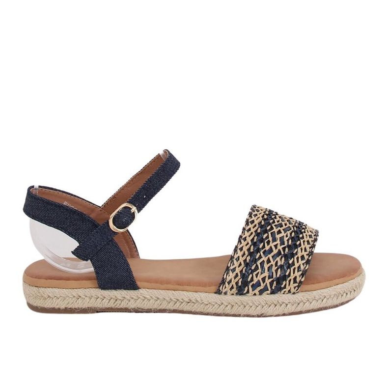 Sandale de dama espadrile bleumarin WH933 Denim Blue albastru marin