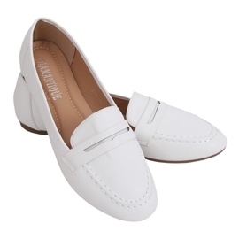 Mocasini dama alb 98-29 Alb II Calitate Mocasini dama alb 98-29 Alb II Calitate