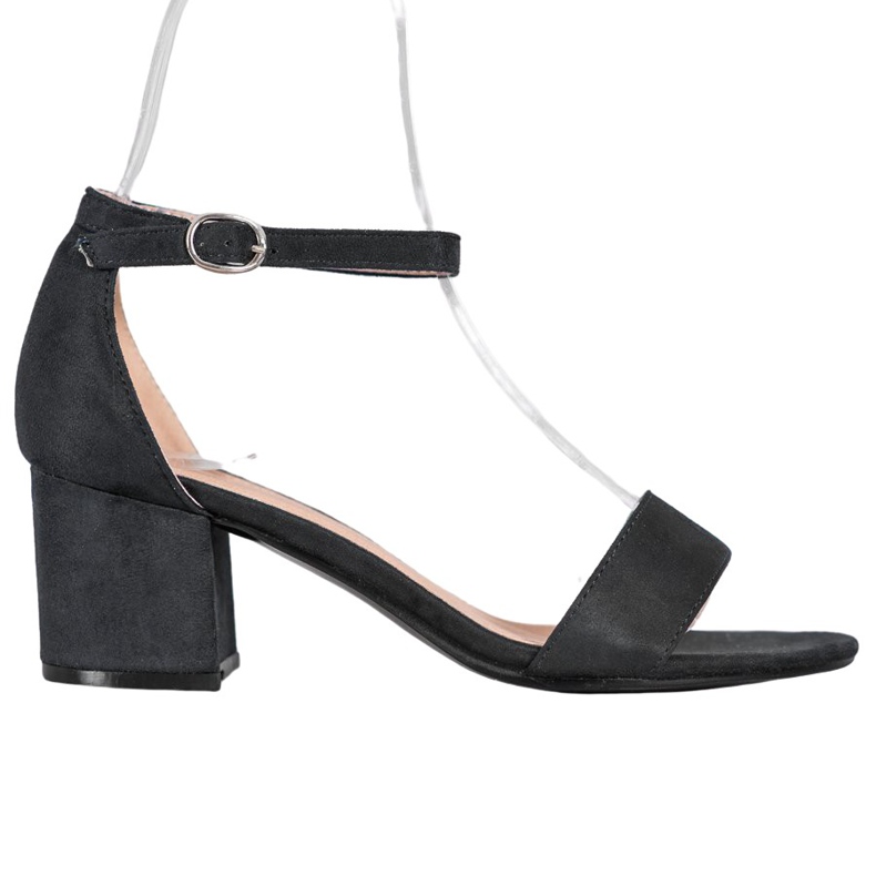 Diamantique Sandale casual pe un bar negru