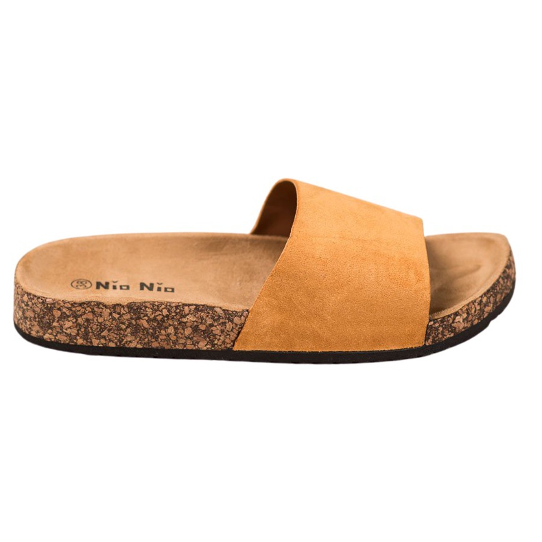 Nio Nio Papuci clasici pe platformă maro