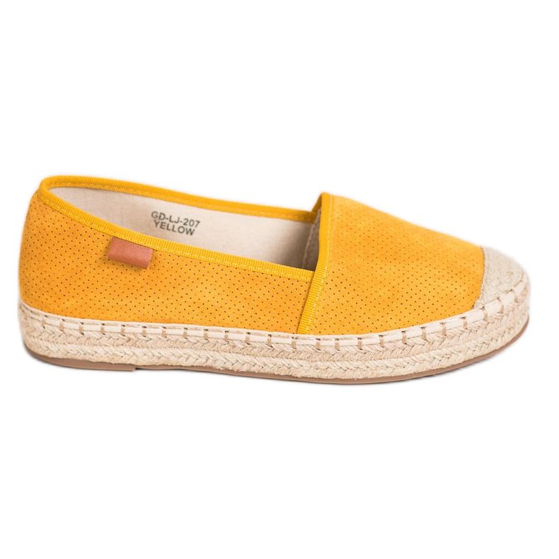 Goodin Espadrile deschise galben Goodin Espadrile deschise galben