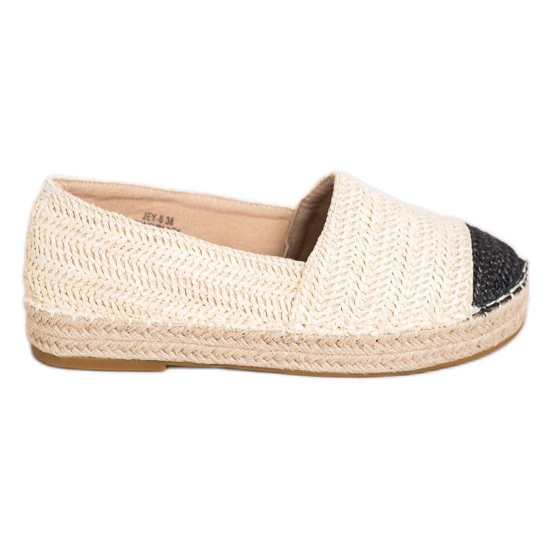 SHELOVET Espadrile la modă pe platformă bej SHELOVET Espadrile la modă pe platformă bej