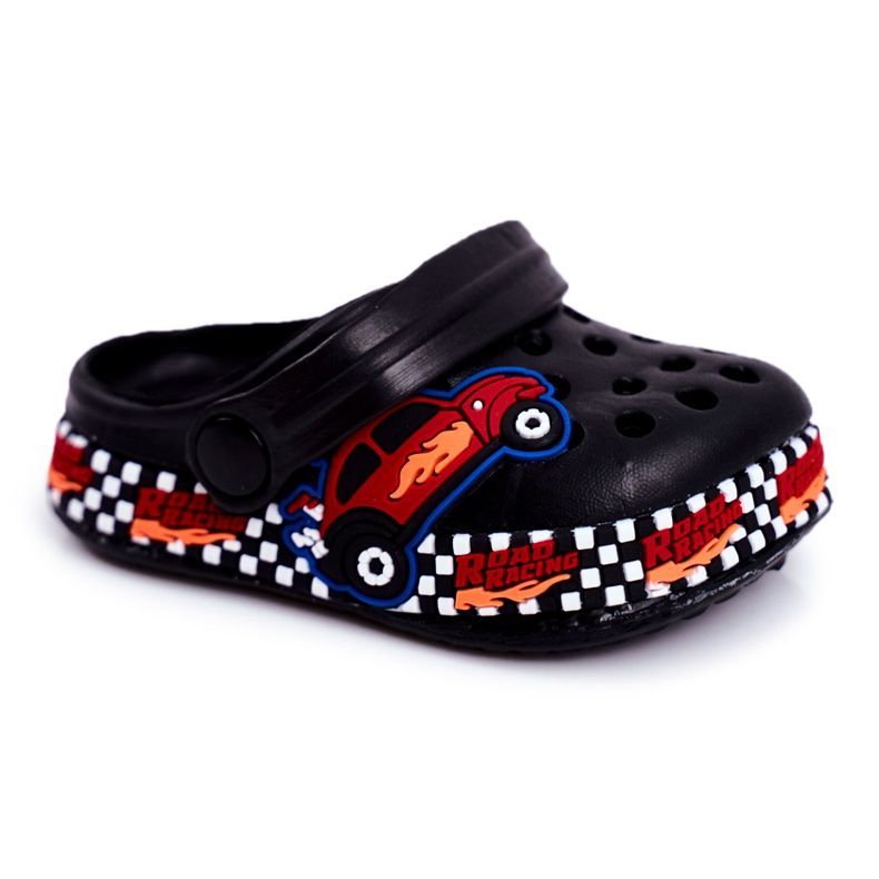 Giolan Copii pentru copii Foam Crooks Black Road Racing negru roșu