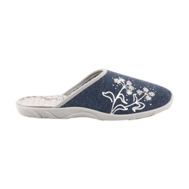 Pantofi pentru femei Befado colorate 235D169 albastru gri