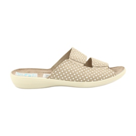 Papuci elastici Adanex 22862 alb maro