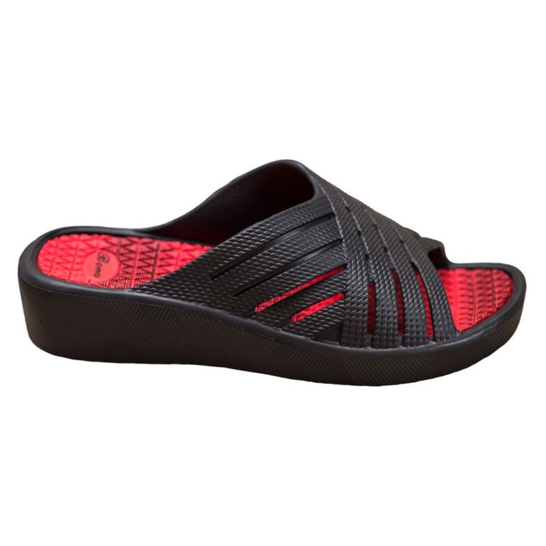 Bona Papuci ușori confortabili negru