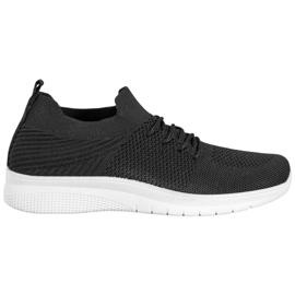 SHELOVET Încălțăminte sport scăzută negru SHELOVET Încălțăminte sport scăzută negru